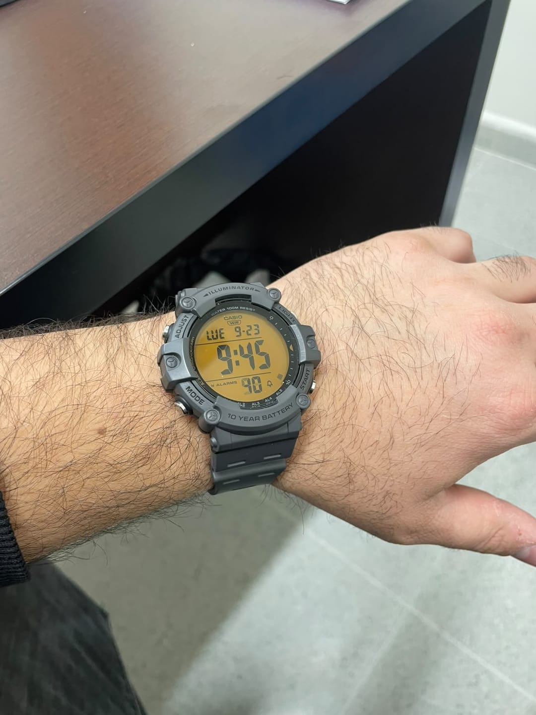 Customer photo review of Reloj Casio Vintage AE-1500WHC-8A Naranjo