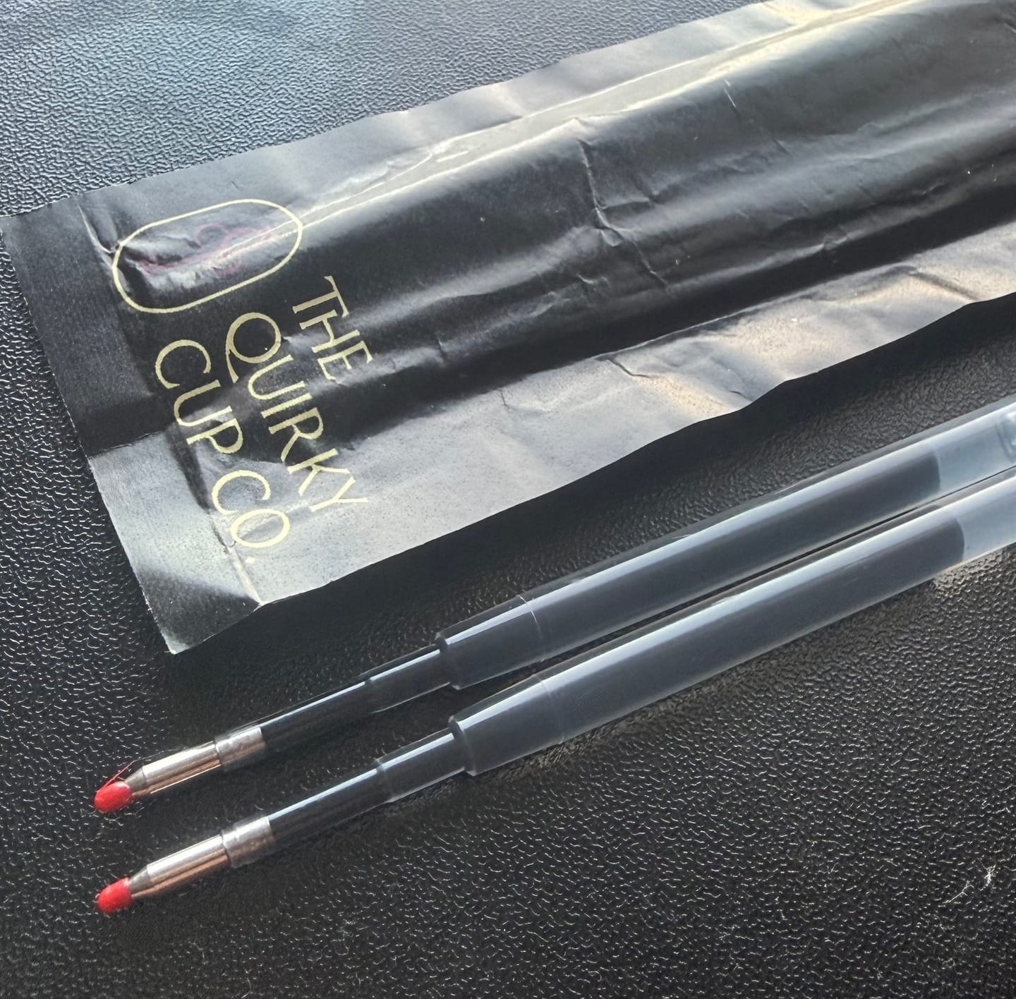 Customer photo review of Pen Refill Black - Pack of 3