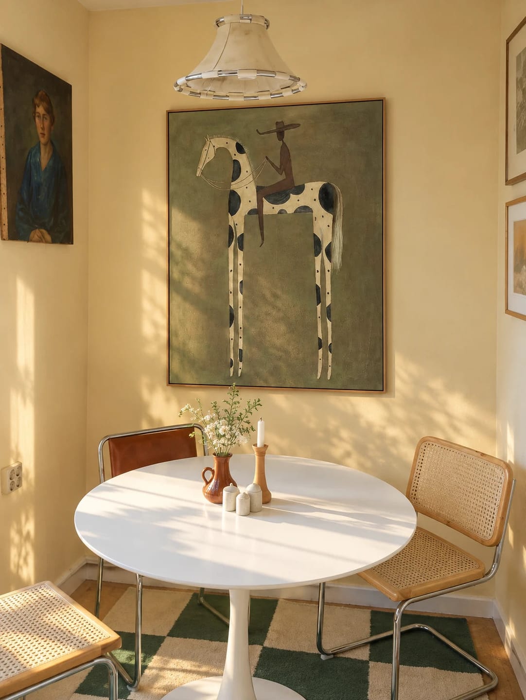 Customer photo review of Vintage Americana Art｜Silent Rider