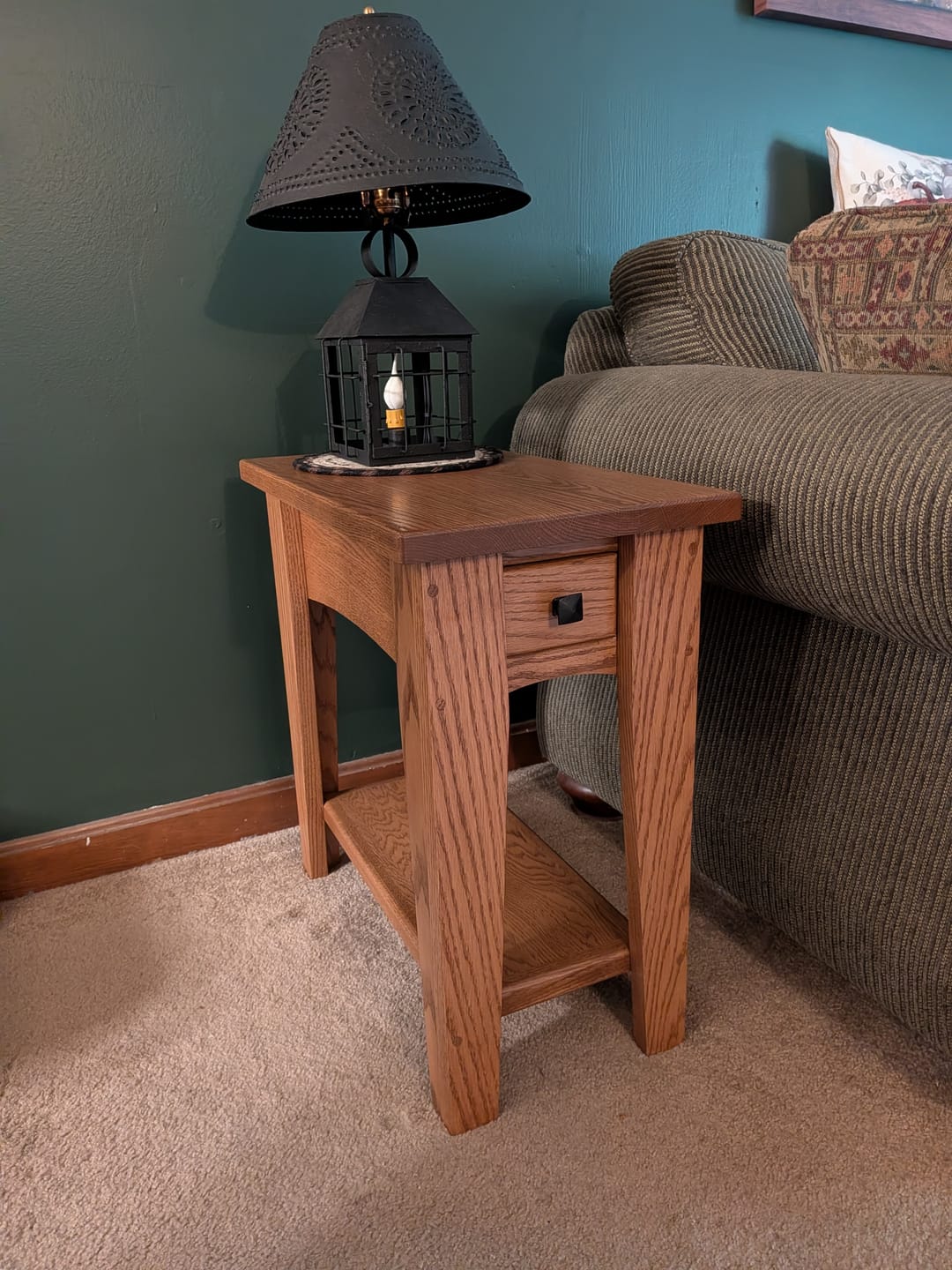Customer photo review of Ashford End Table – 13"W