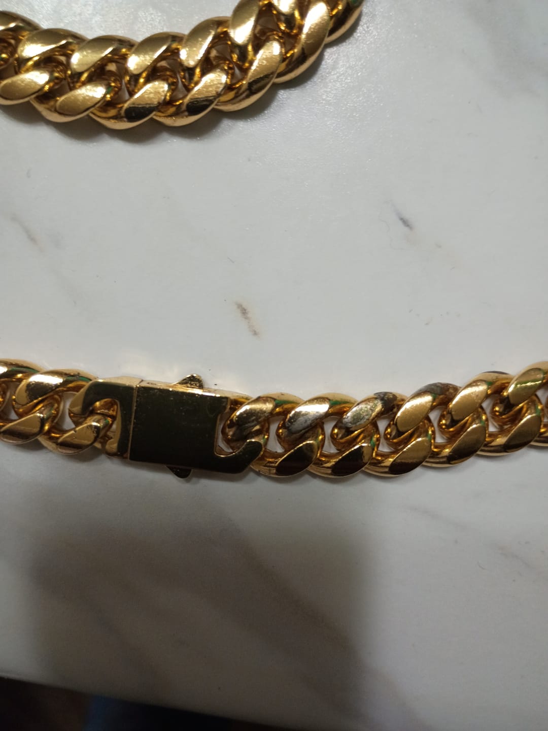 Customer photo review of Cuban Gold (12mm)