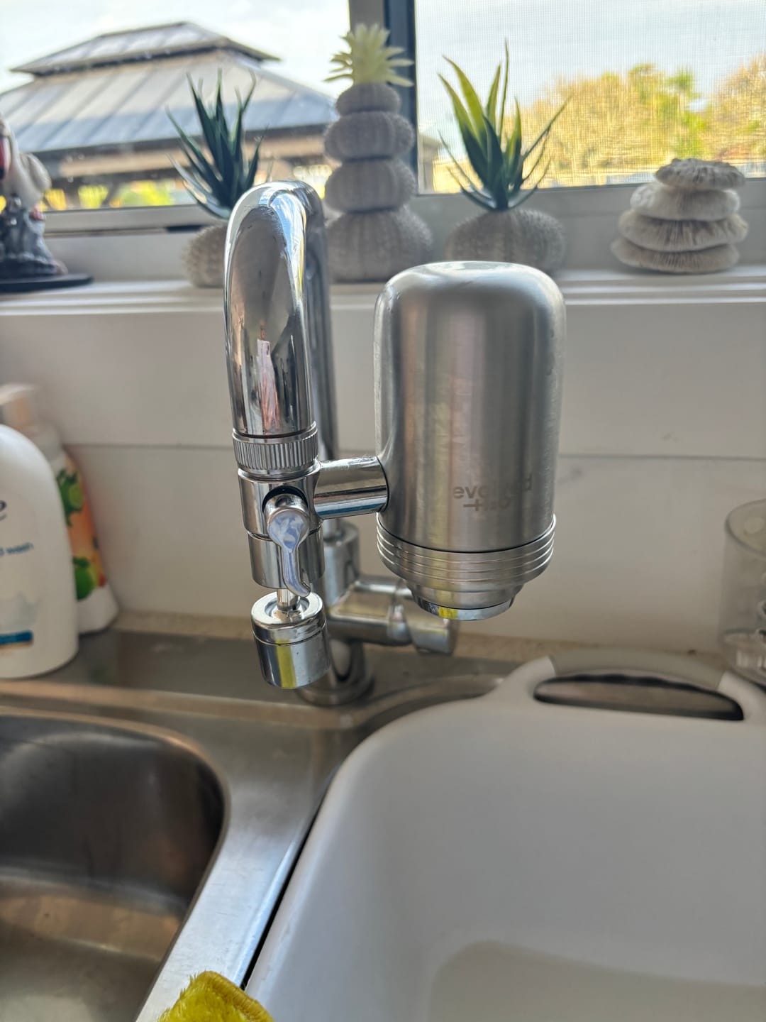Customer photo review of Evolved H2O™ Advanced Tap Filter