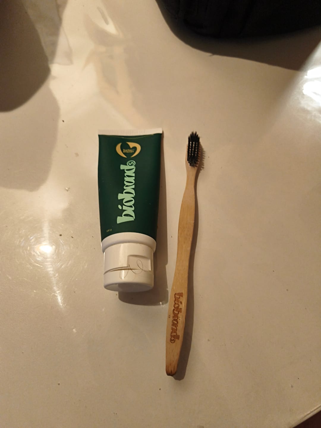 Customer photo review of Pasta Dental Natural con Hydroxyapatite y Sin Flúor 2 Unidades