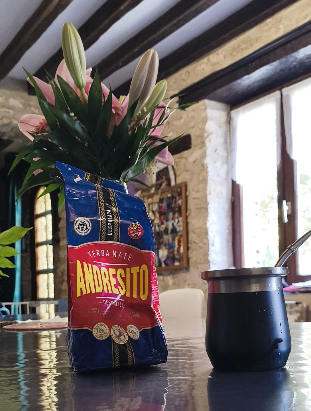 Customer photo review of Andresito Despalada – Yerba Maté Sans Tiges Argentine 500g