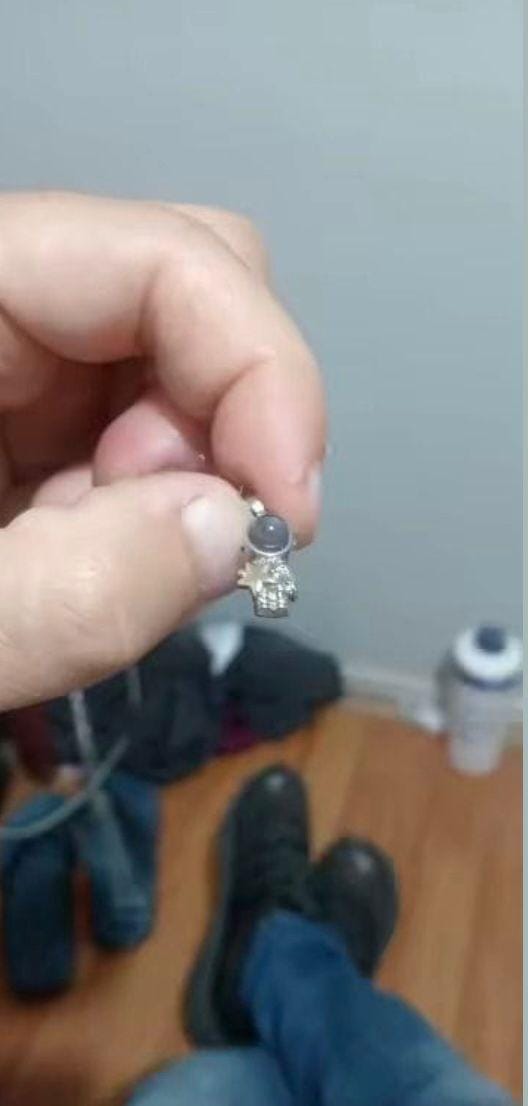 Customer photo review of Collar Recuerdo Eterno