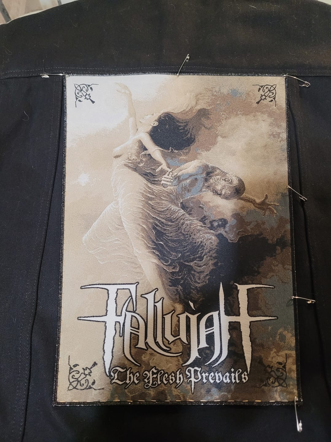 Customer photo review of Fallujah - The Flesh Prevails - Backpatch