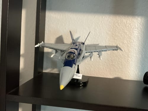 Customer photo review of COBI TOP GUN F/A-18E Super Hornet Jet, Version 2: Set #5805A