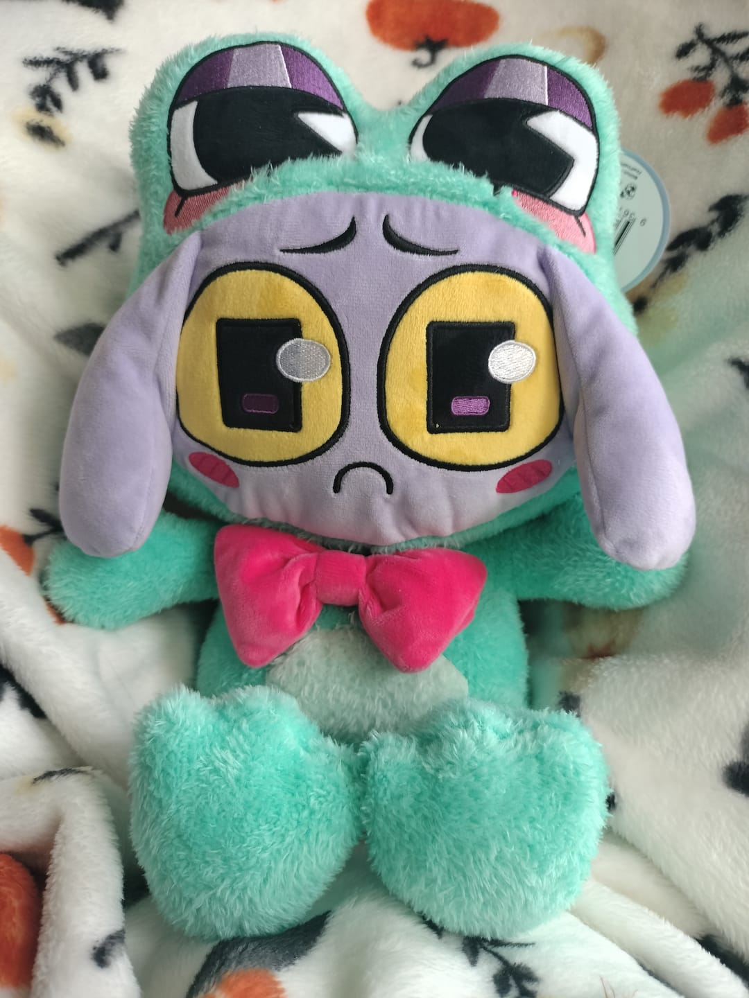 Customer photo review of Ribbit-Suit Jax Plush