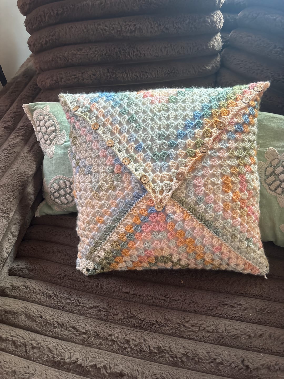 Customer photo review of Rainbow Blanket Kit