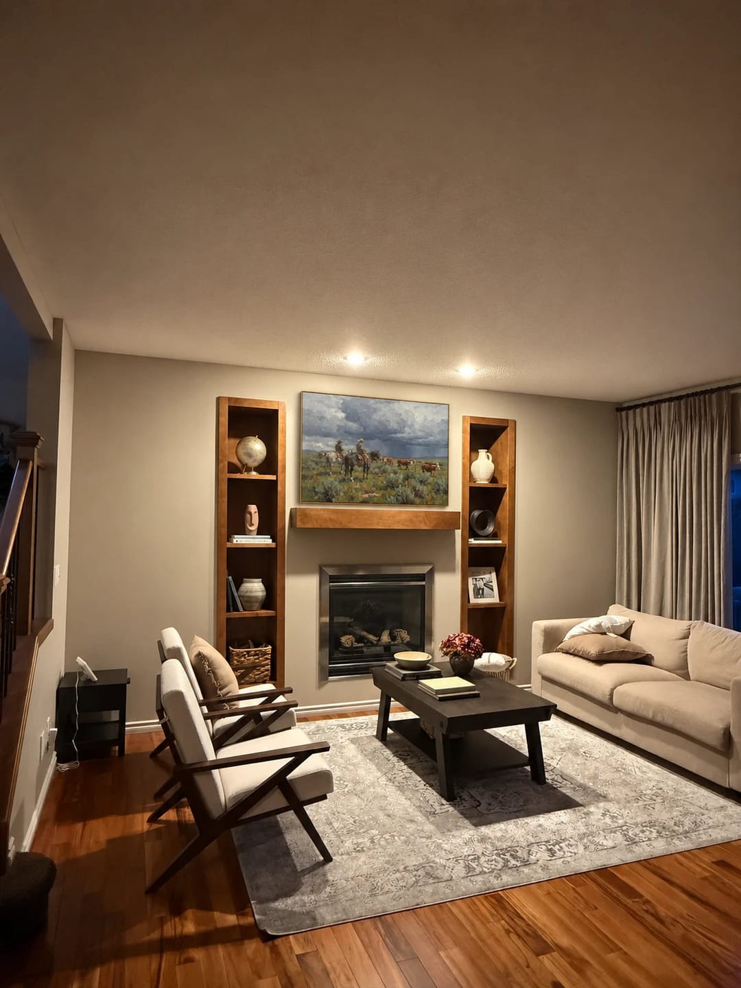 Customer photo review of Western Landscapes Art｜Storm Riders