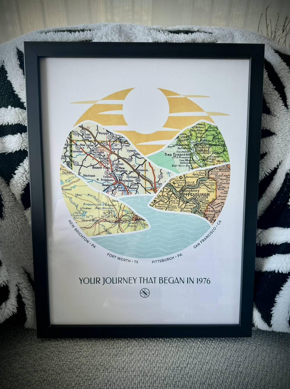 Customer photo review of Milestones Map [Digital Only]