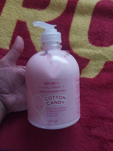 Customer photo review of Crema de Manos y Pies - Cotton Candy 500 ml