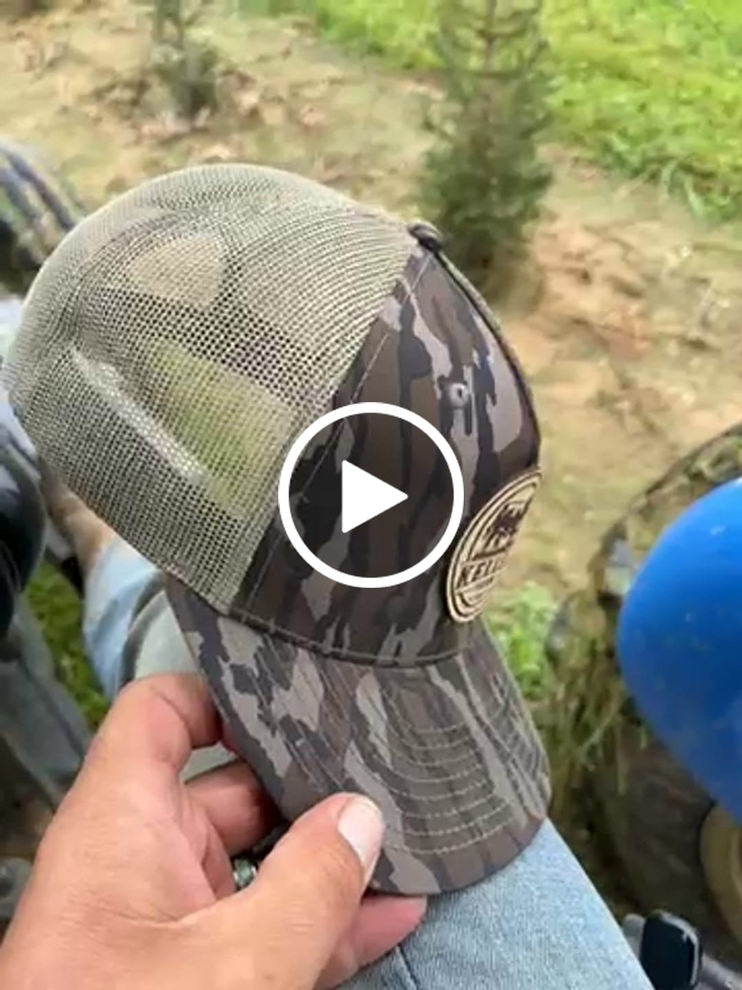 Customer video review of Premium Custom Leather Patch Hats (Wholesale)