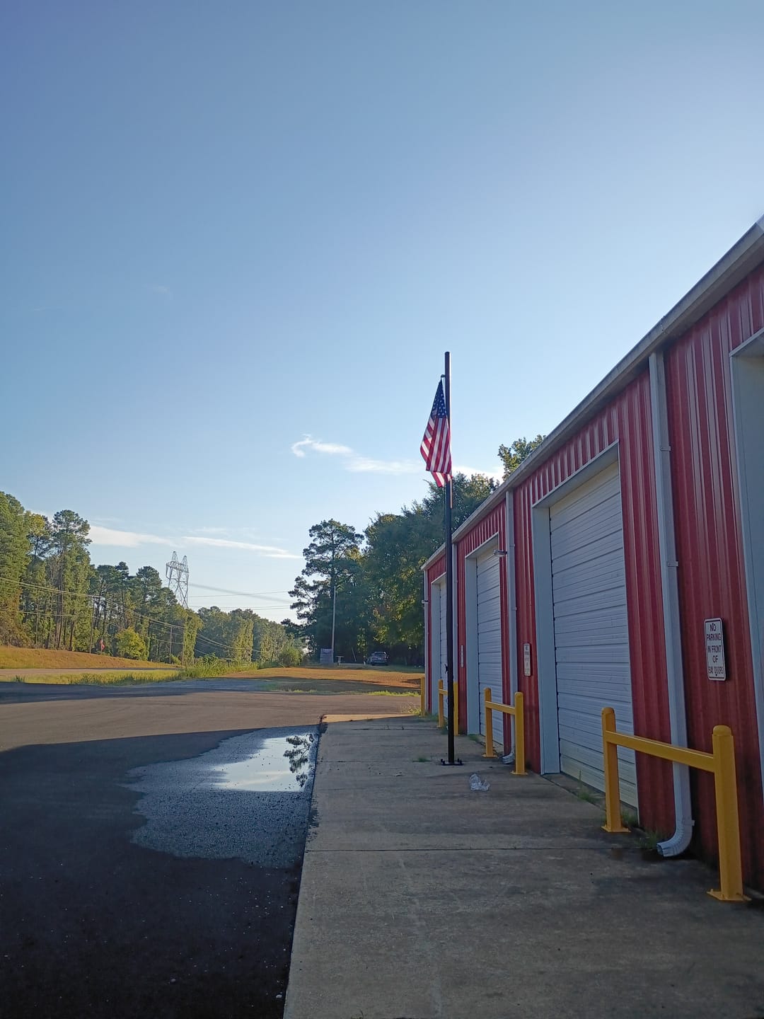 Customer photo review of Ultra Heavy Duty American Flag - 2-ply Polyester - Made In USA