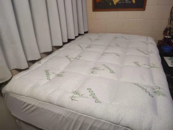 Customer photo review of Surmatelas En Bamboo Douvéa