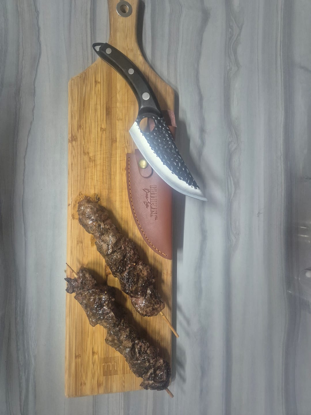 Customer photo review of BRAAIPLANK™ "BEENLEM" HAMMER FORGED BONING KNIFE