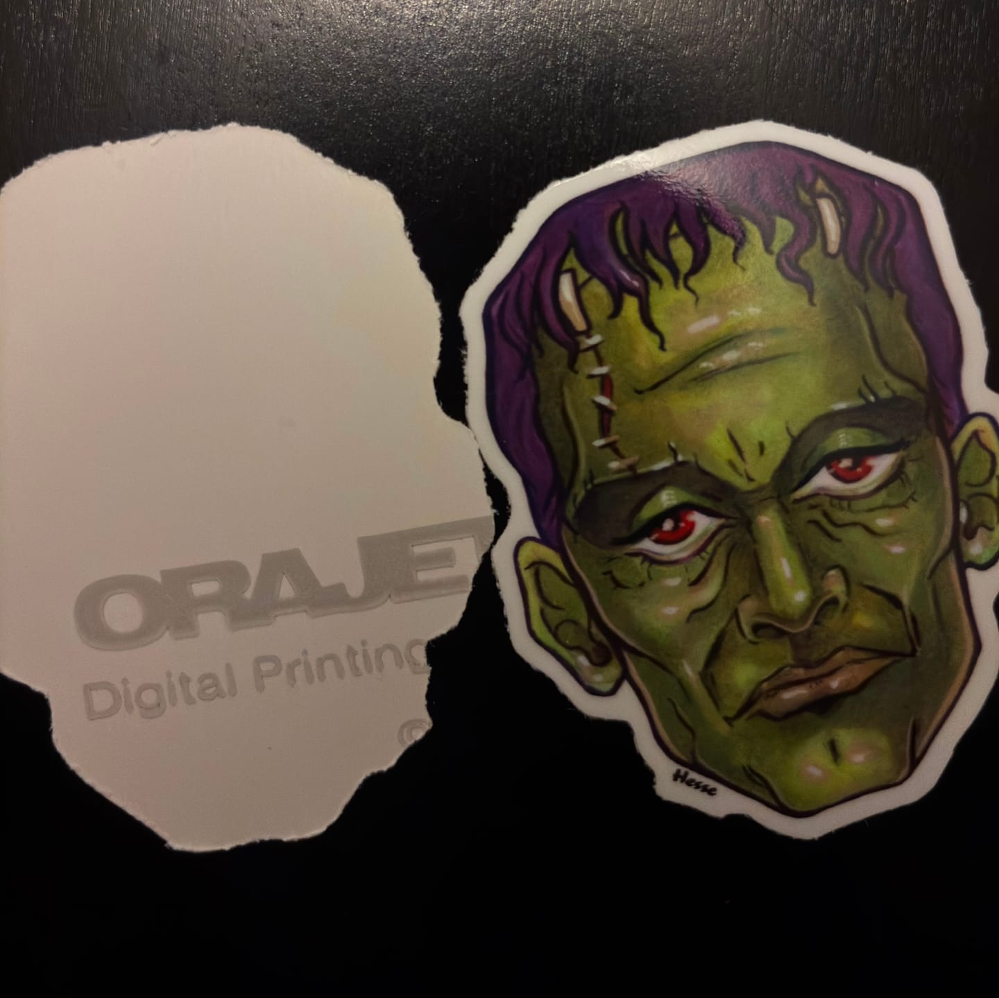 Customer photo review of 50 Custom Stickers for $19