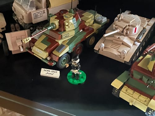 Customer photo review of COBI Sd.Kfz. 234/2 PUMA Armored Vehicle : Set #2287