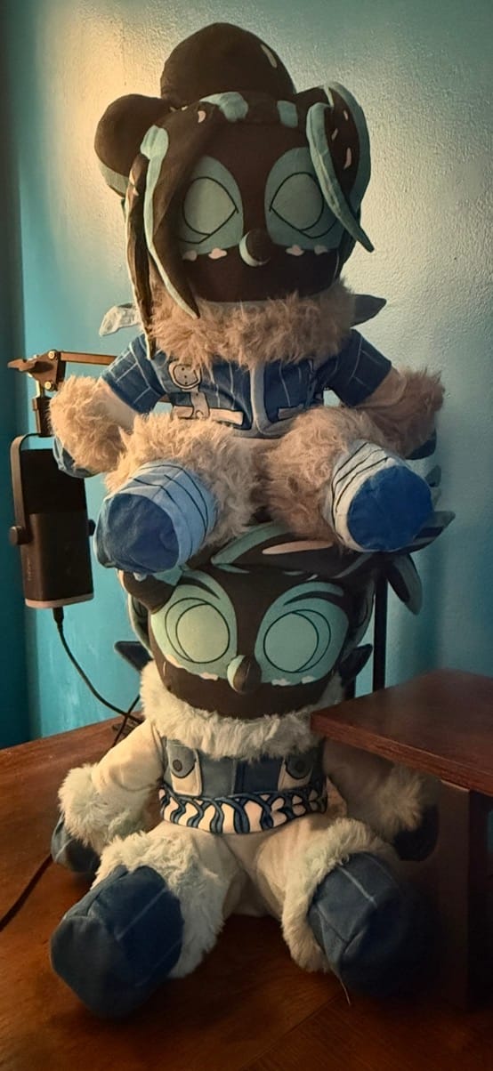 Customer photo review of Original Character (OC) Design Plush