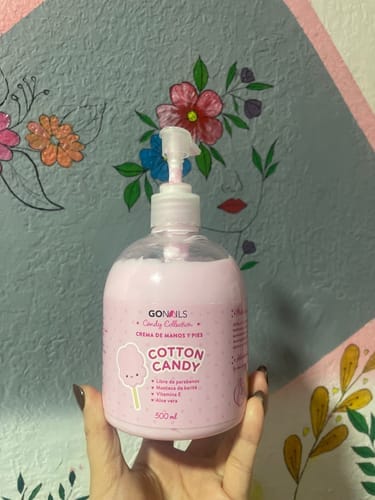 Customer photo review of Crema de Manos y Pies - Cotton Candy 500 ml