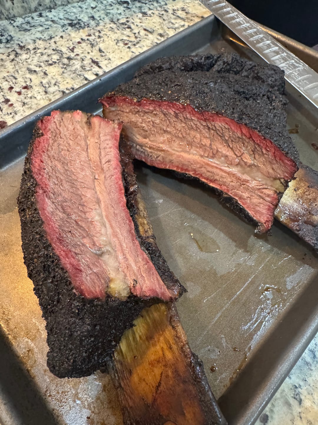 Customer photo review of Buy 2 Beef Plate Ribs, Get 1 FREE + Holy Cow Seasoning
