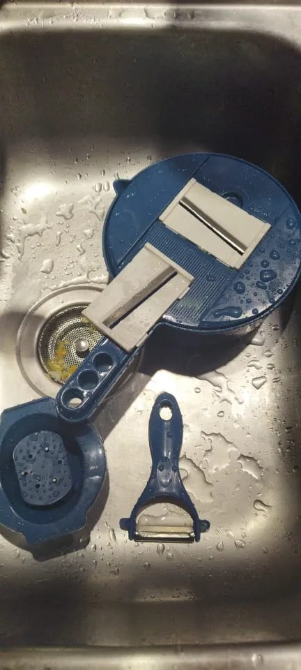 Customer photo review of 9-in-1 Vegetable Chopper, Slicer & Shredder