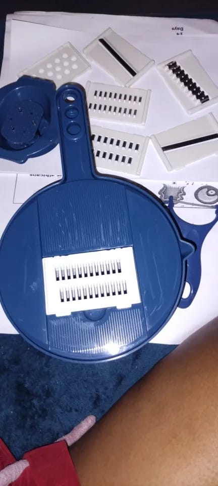 Customer photo review of 9-in-1 Vegetable Chopper, Slicer & Shredder