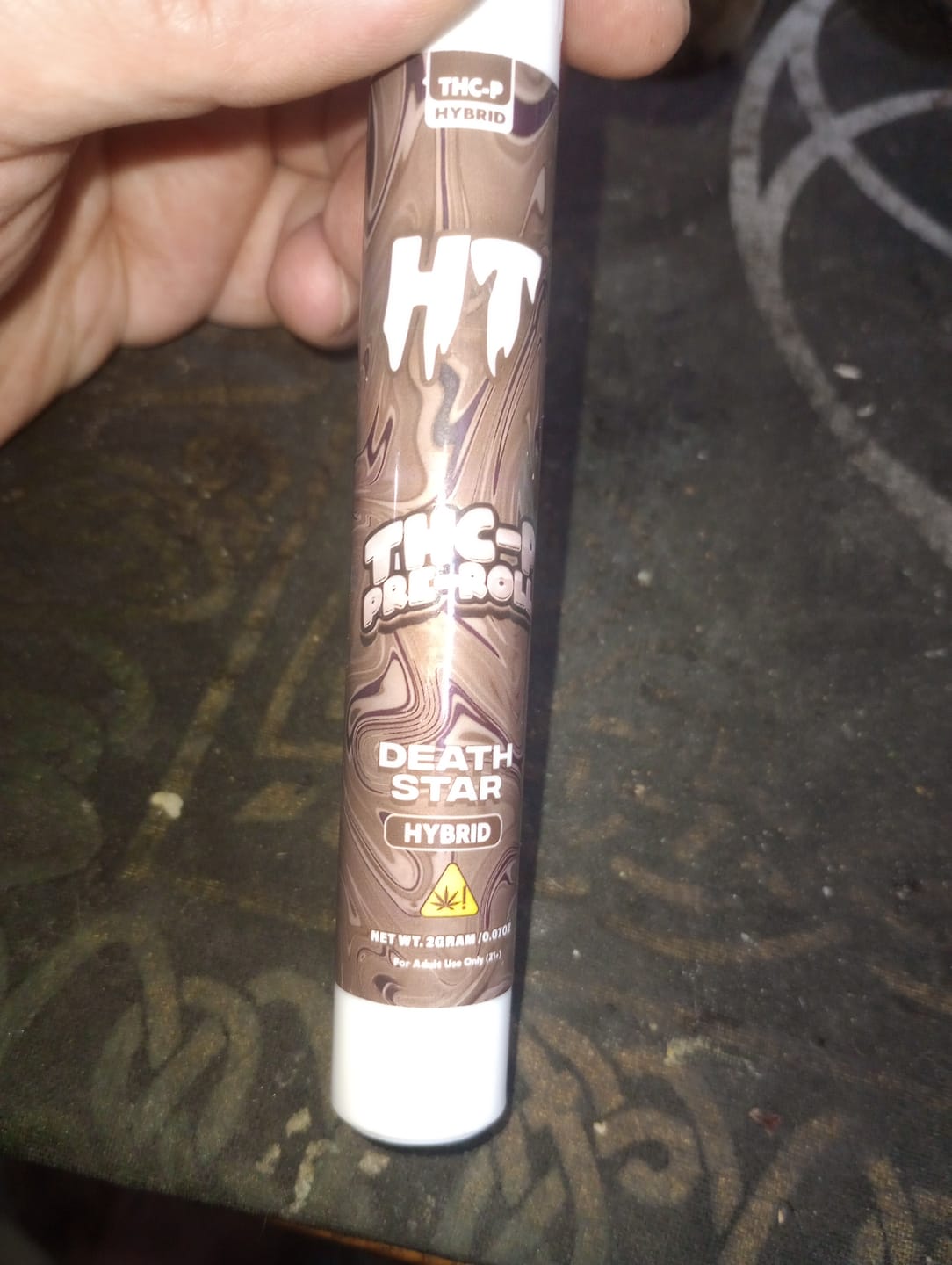 Customer photo review of THC-P Pre-Roll | Death Star | Hybrid | 2 Gram