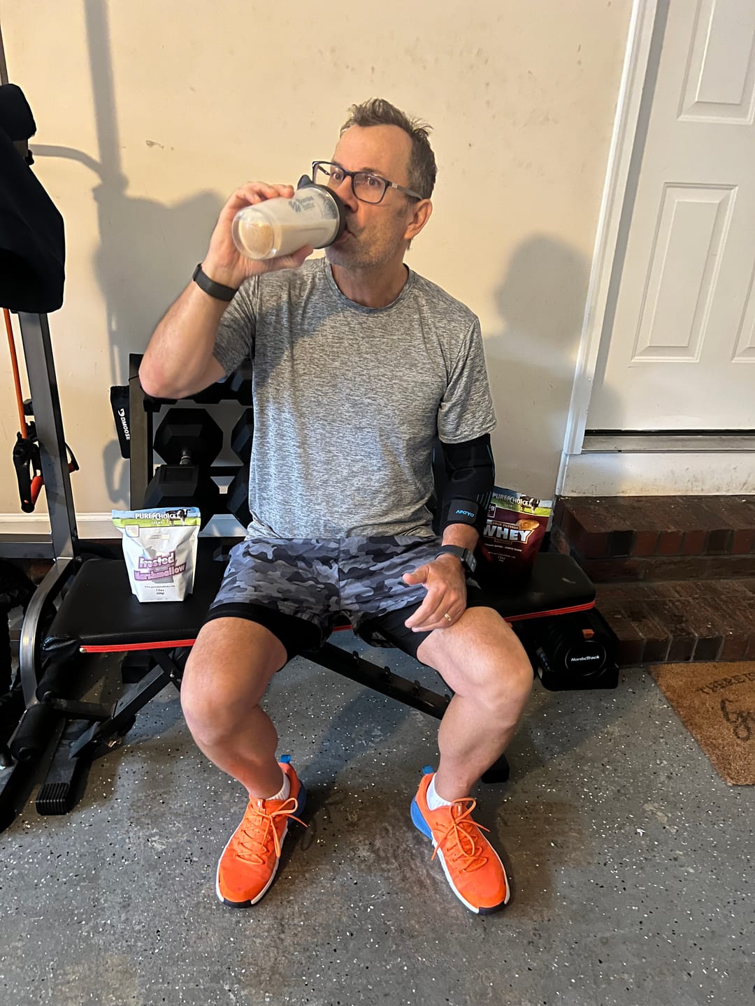 Customer photo review of Whey Protein Isolate Flight   Try 5 flavors!