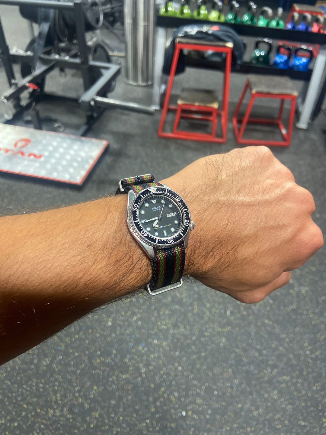 Customer photo review of Bond Nylon Strap - Five Eye