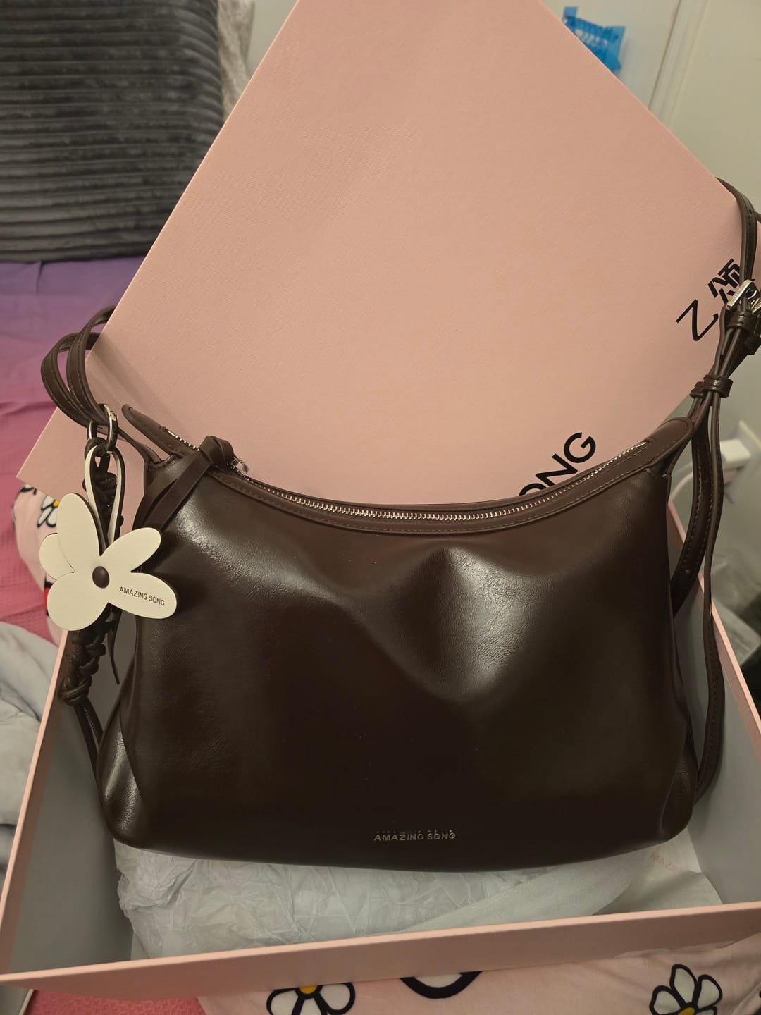 Customer photo review of Donut Hobo Bag - Small