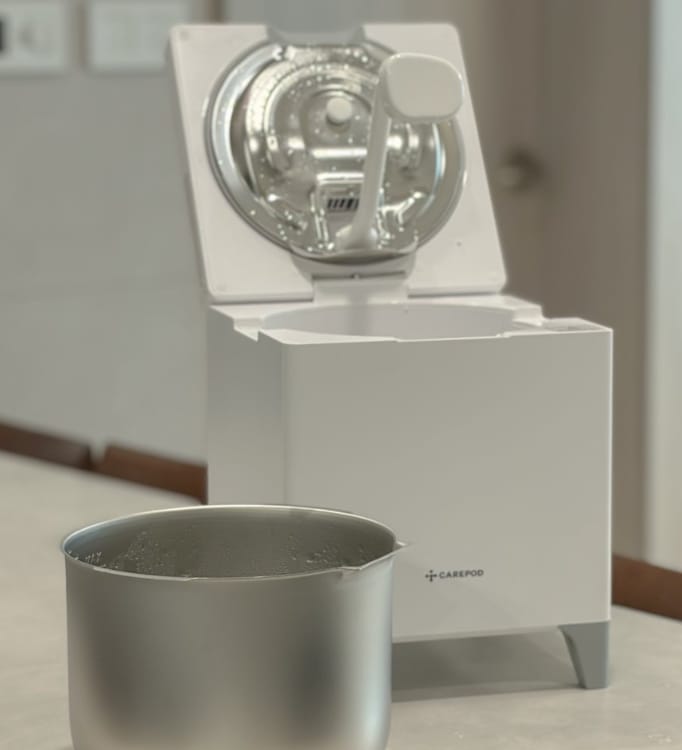 Customer photo review of 【3秒お手入れ】ステンレス加湿器 Cube (X50)