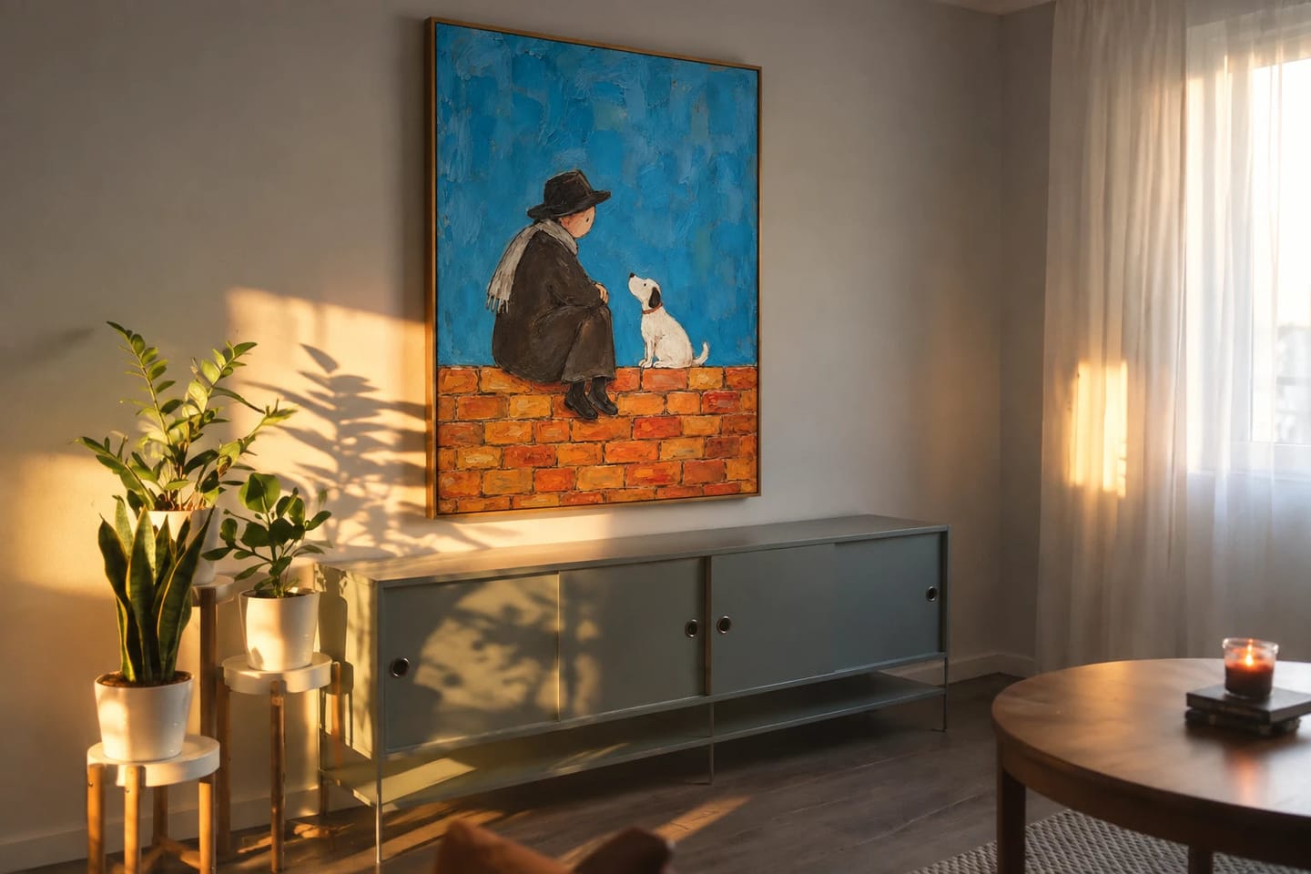 Customer photo review of Modern Folk Art｜Quiet Moments Together