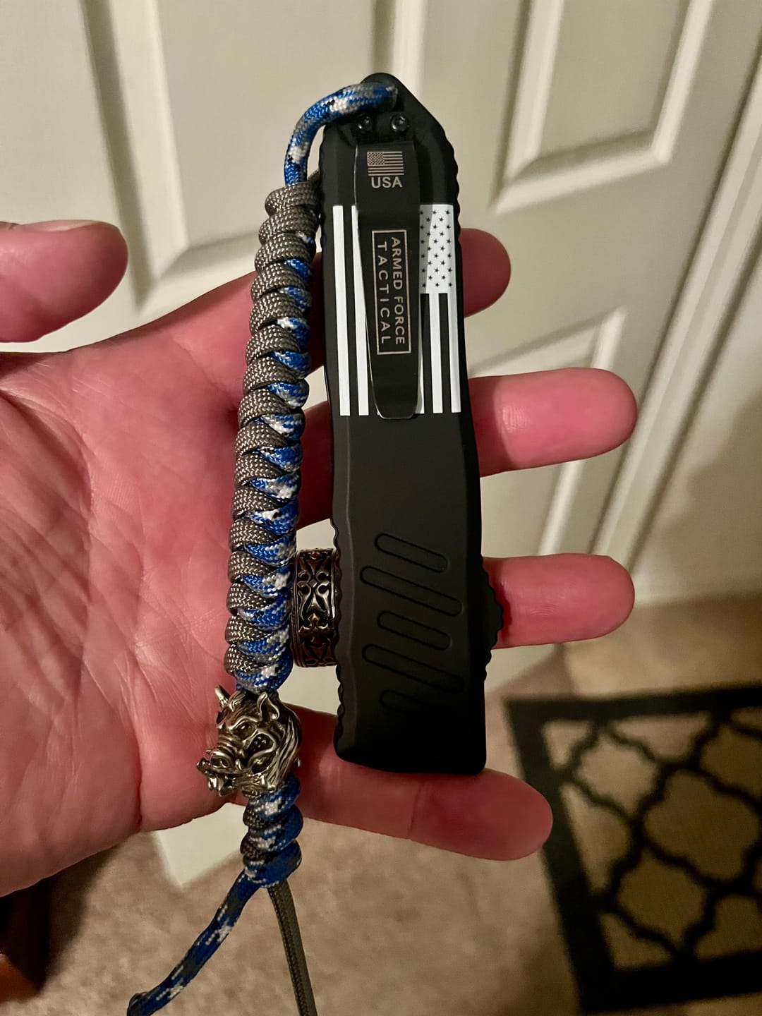 Customer photo review of TACTIC FLAG BLACK OTF