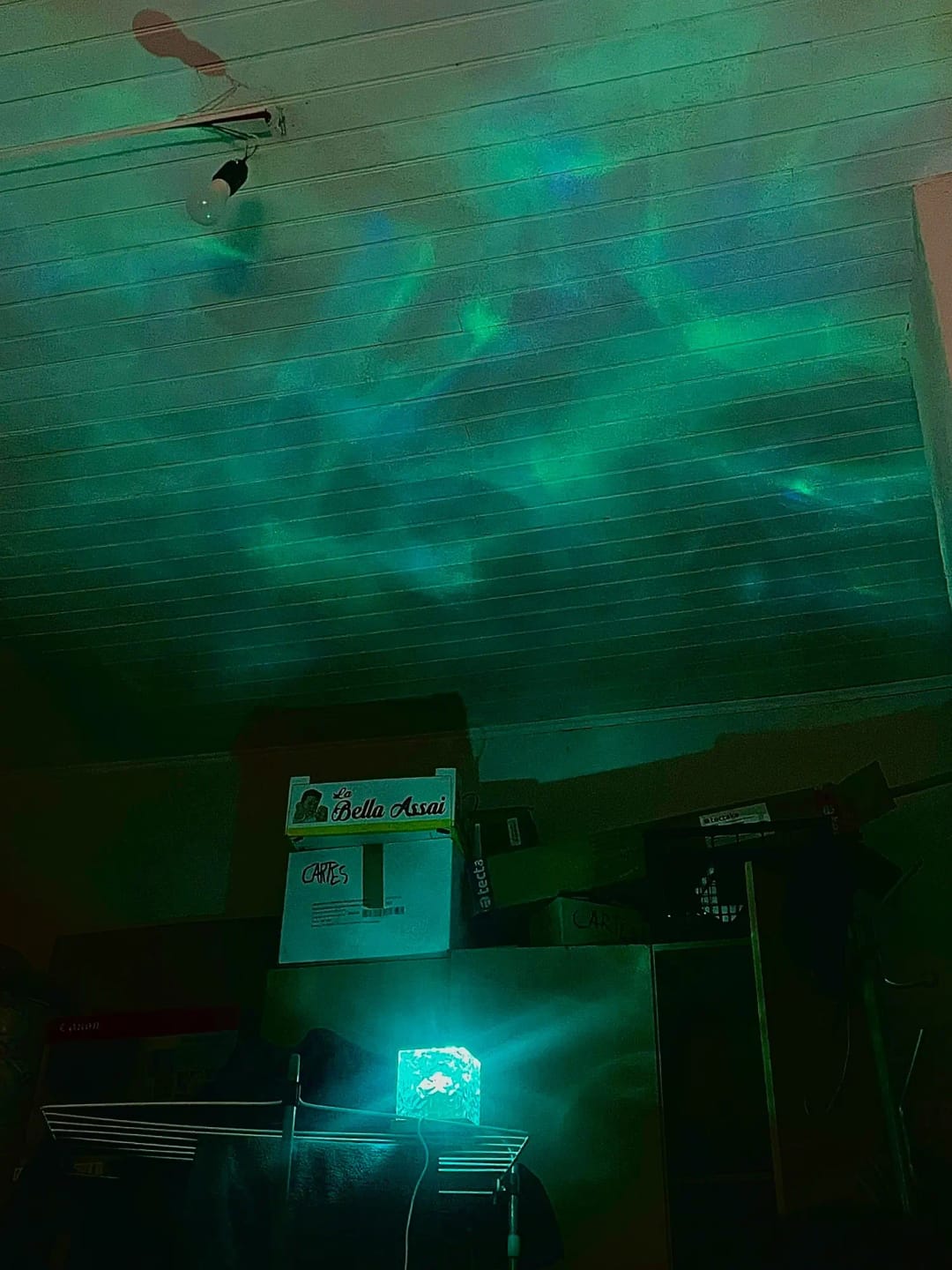 Customer photo review of Cubo de Ondas Luces de Colores