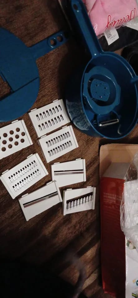 Customer photo review of 9-in-1 Vegetable Chopper, Slicer & Shredder