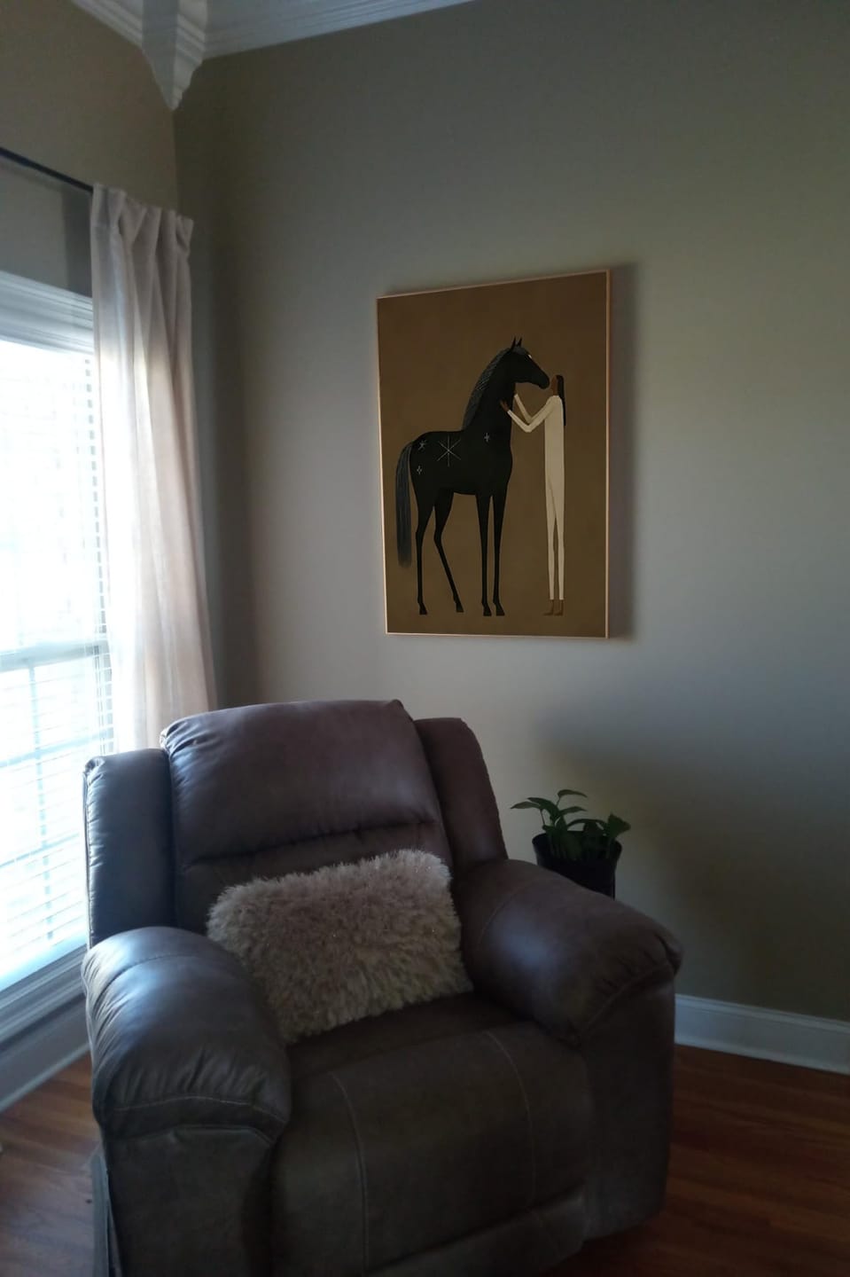 Customer photo review of Vintage Americana Art | Midnight Tenderness #VA001