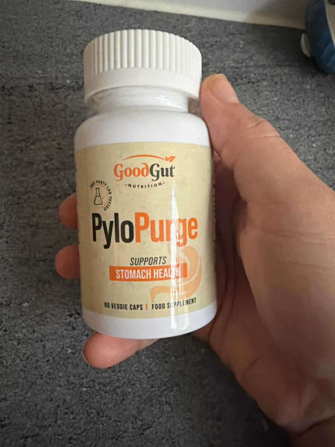 Customer photo review of PyloPurge - Herbal Treatment For H Pylori Bacteria