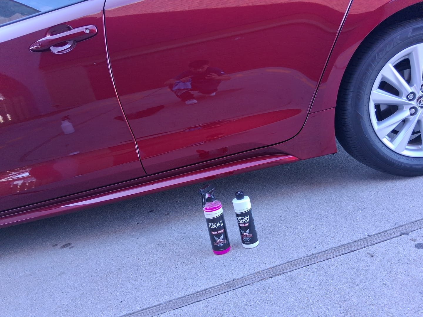Customer photo review of The Ceramic Wax Kit