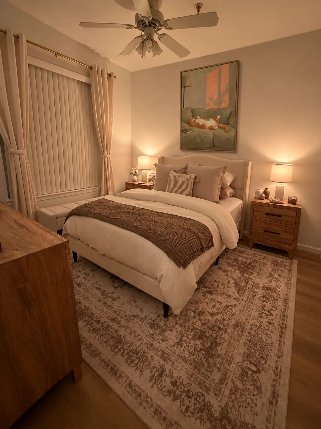 Customer photo review of Expressive Contemporary Art｜Afternoon Rest