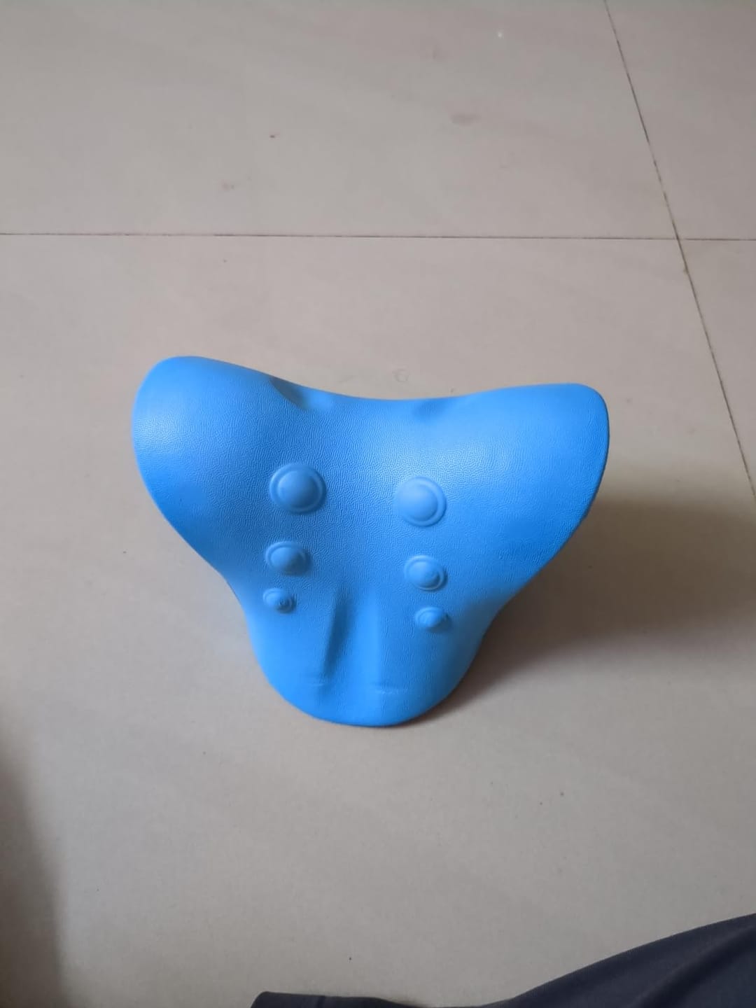 Customer photo review of NeckEase™ Cervical Neck Relaxer — Ergonomic Pain Relief Pillow