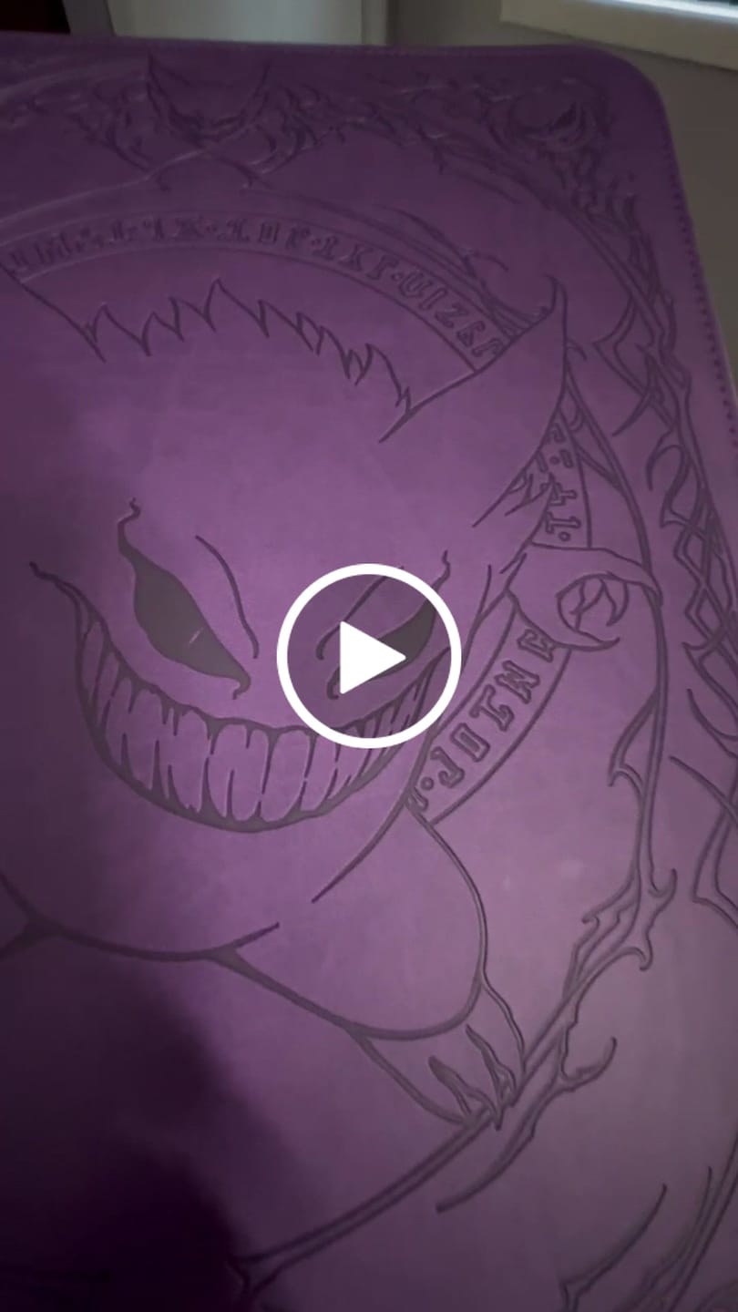 Customer video review of Purple Evil - Toploader Trading Card Binder