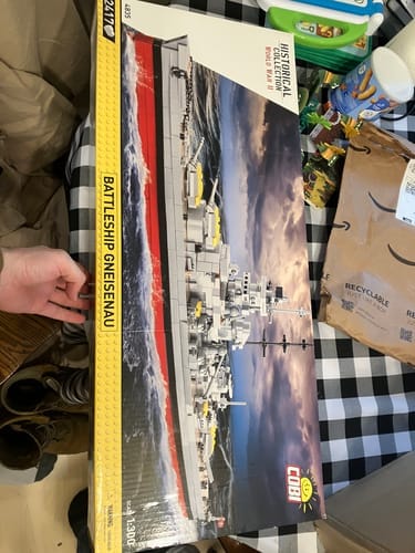 Customer photo review of COBI Battleship Gneisenau: Set #4835