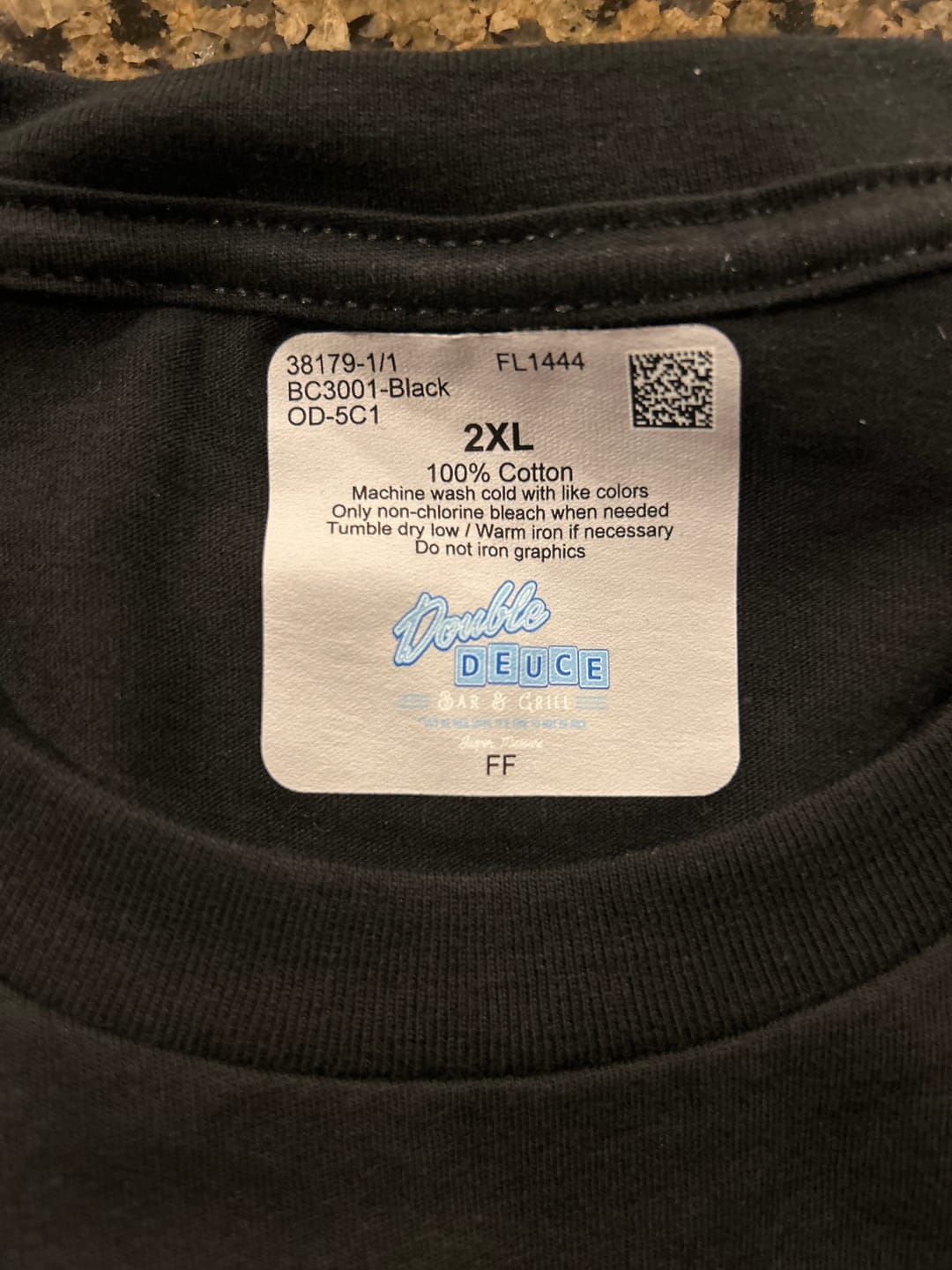 Customer photo review of Double Deuce Men's/Unisex Super Soft Tee