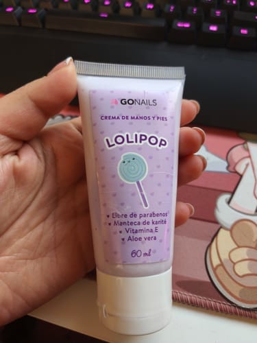 Customer photo review of Crema de Manos y Pies - Lolipop 60 ml
