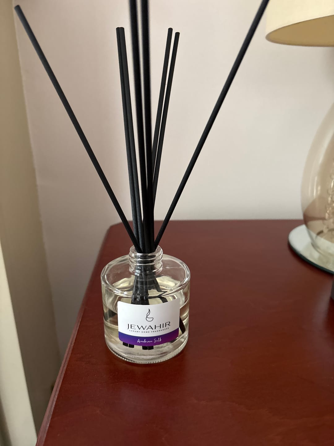 Customer photo review of Arabian Silk Reed Diffuser