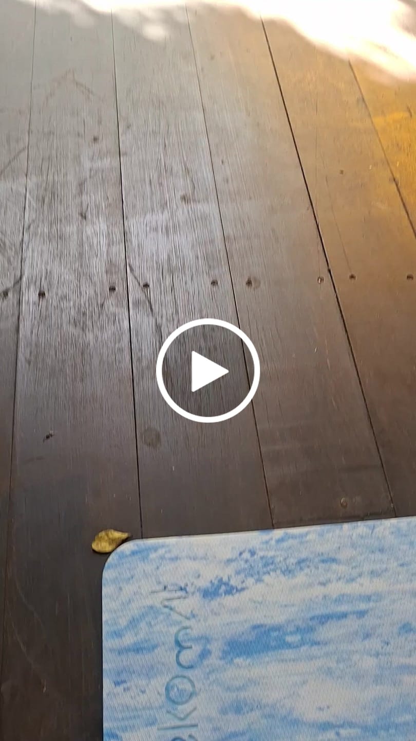 Customer video review of Tapete de Yoga em TPE 6mm | Oceano