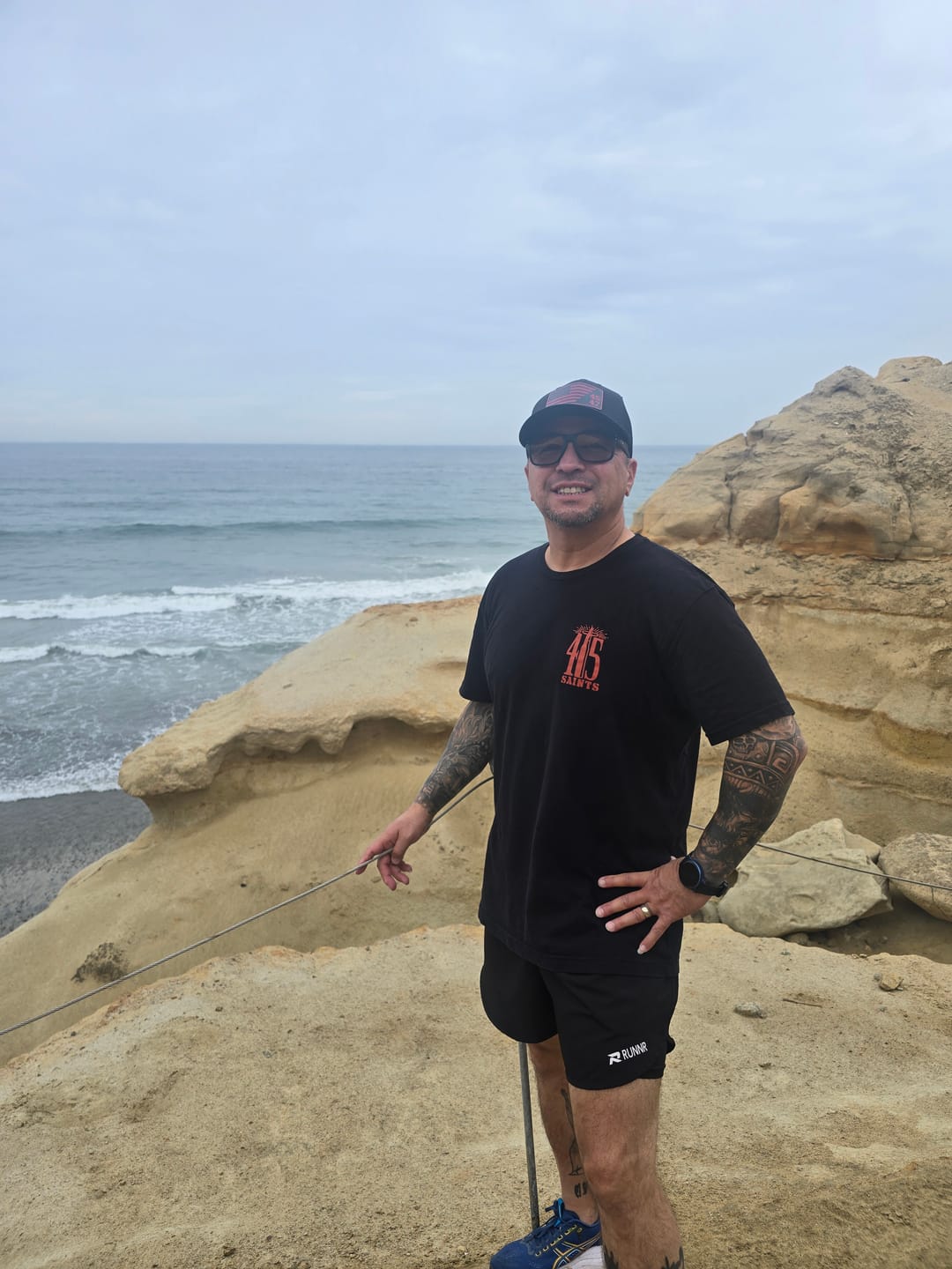 Customer photo review of RUNNR Marathon Pro Shorts