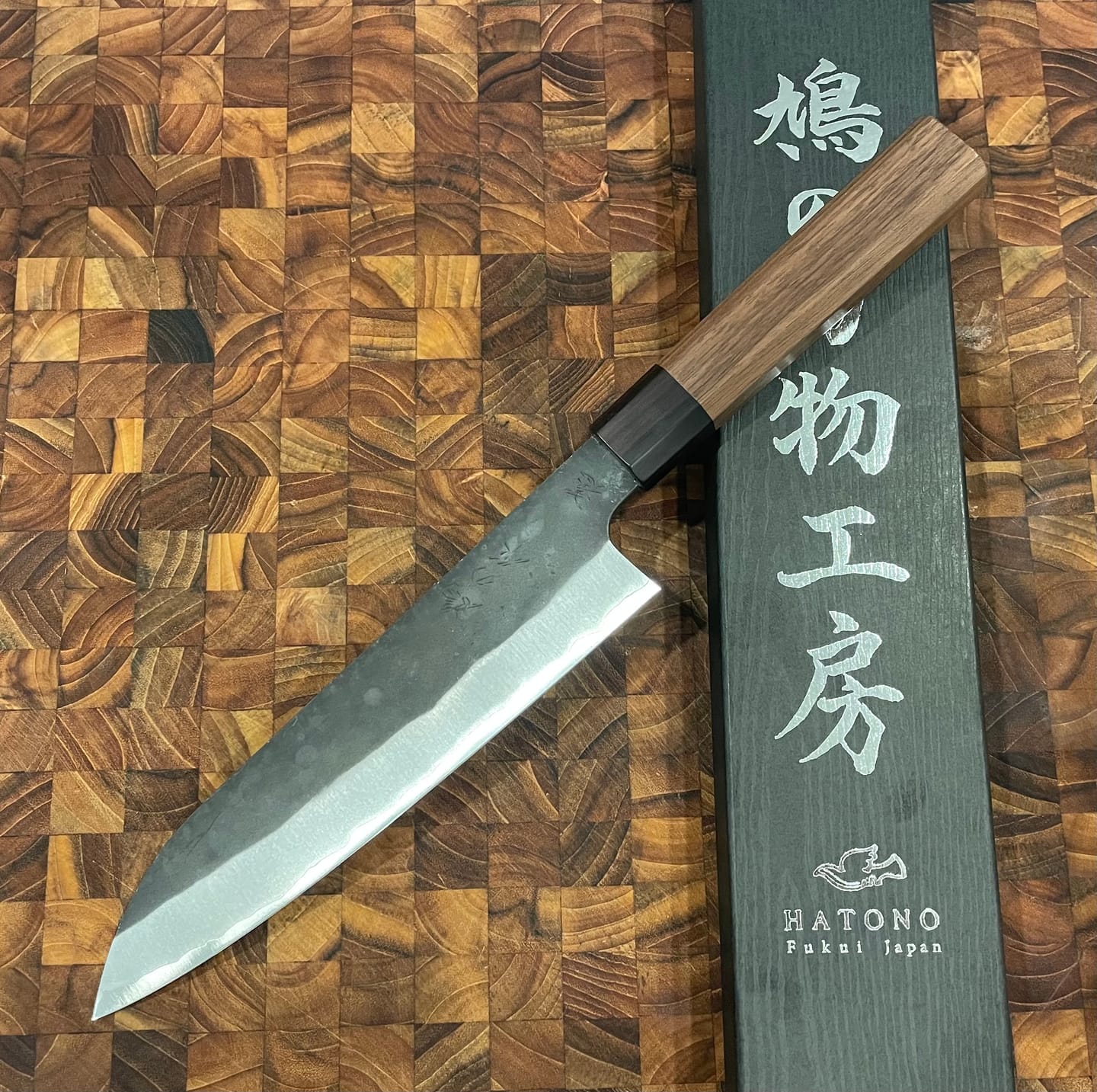 Customer photo review of Kenshiro Hatono AO Gyuto 215 mm