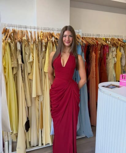 Customer photo review of Minette Maxi Dress